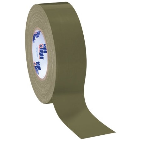 Tape Logic 2'' x 60 yds. Olive Green Tape Logic 10 Mil Duct Tape, 24PK BUY00021321